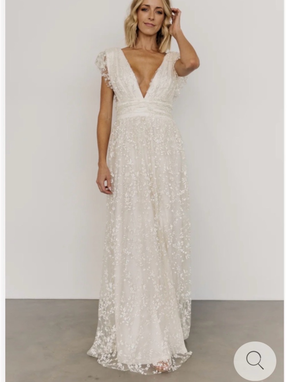 Baltic Born Ivory Beaded Maxi Dress - Picture 6 of 6